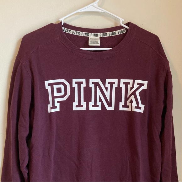 Victoria Secret Pink Logo Crewneck XSmall - Picture 2 of 6